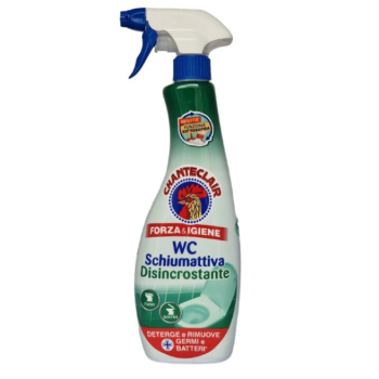 CHANTECLAIR WC SCHIUMATTIVA DISINCROSTANTE - ODKAMIENIACZ DO WC W PIANCE (625 ml)
